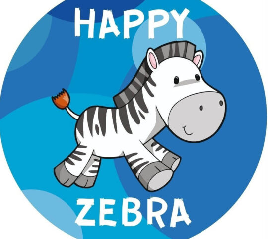 Happy zebra